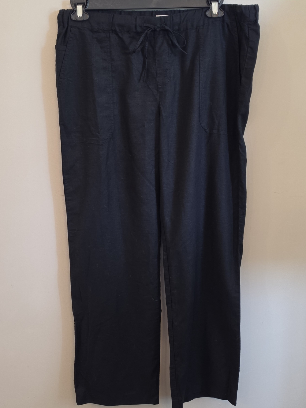 Merona Womens Black Drawstring Casual Pants